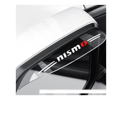 NISMO Side Mirror Rain and Snow Protection Stickers Visor Shields Easy