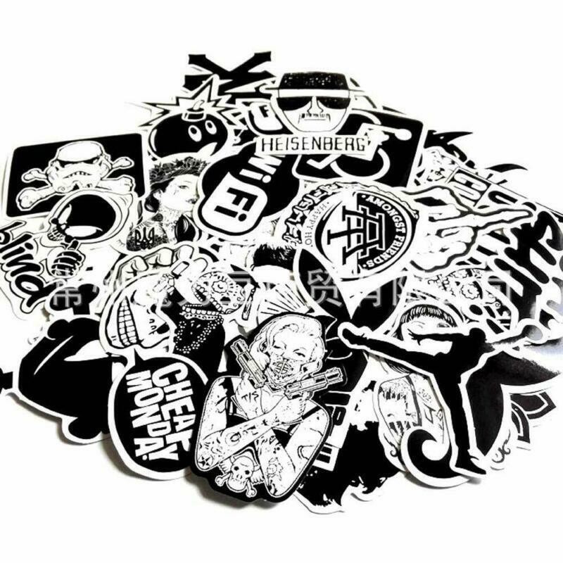 400 Random Stickers Bomb Decals Pack Car Skateboard Motorcycle Luggage Graphics