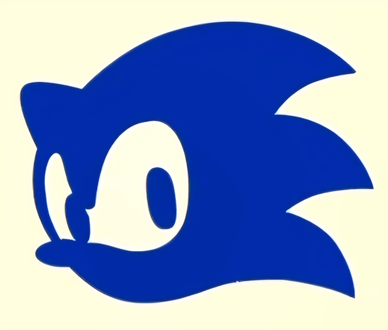 Sonic Blue Vinyl Decal Stickers For Cars 4×4 Inches