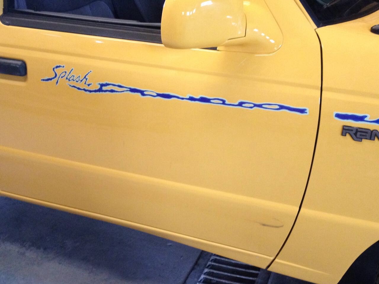 Ford Ranger Splash Decals