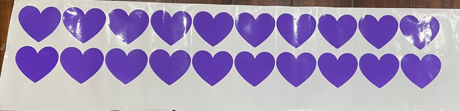 Purple Heart Decal by Status Error – 4″ x 4″ – Premium Quality, Removable Vinyl