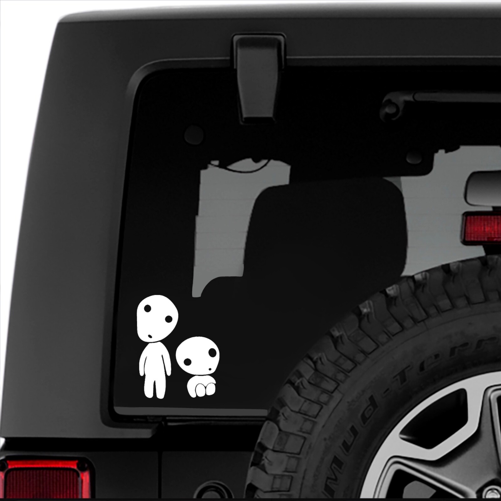 ANIME HOWLS MOVING CASTLE SPIRITED CAR WINDOW STICKERS WATERPROOF VINYL DECAL