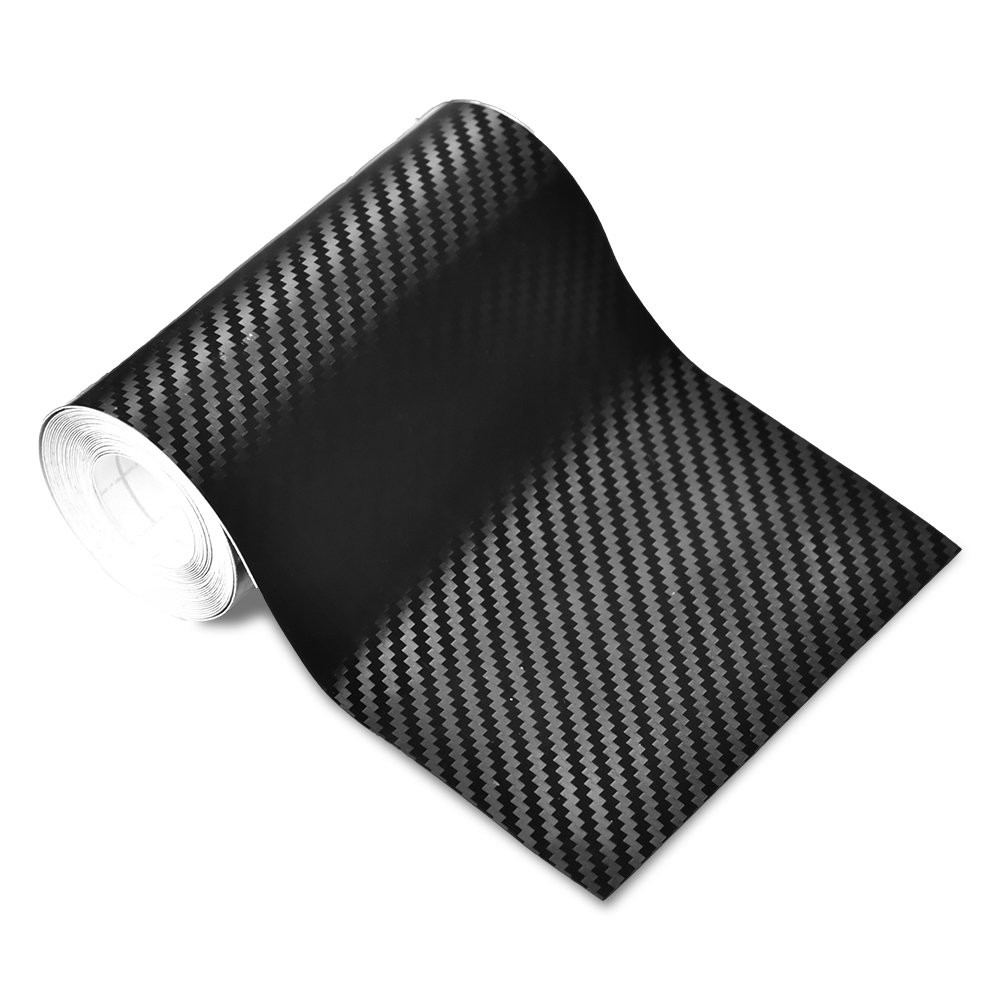 10CM Carbon Fiber Sticker Protector Sill Scuff Cover Anti Scratch Car Door Body