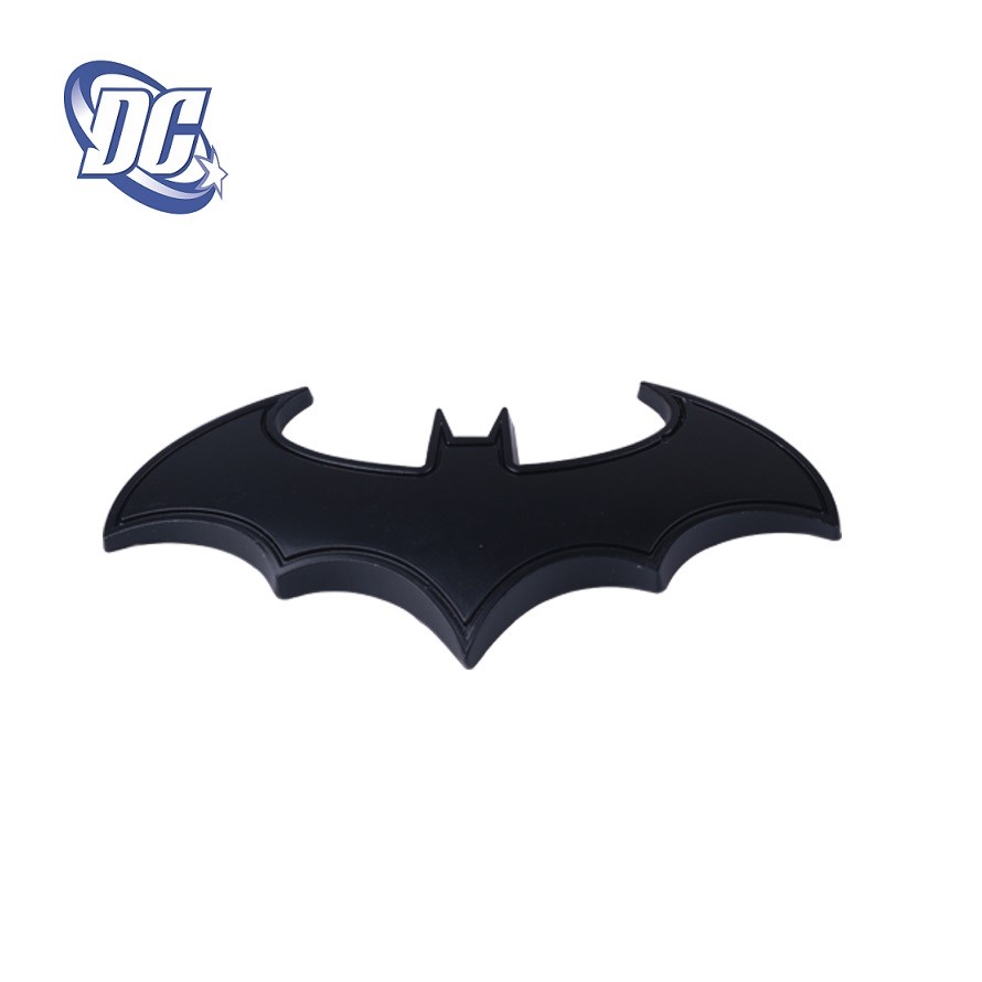 Batman Car Decal 3D Metal Auto Motorcycle Logo Laptop Decals black Chrome USA