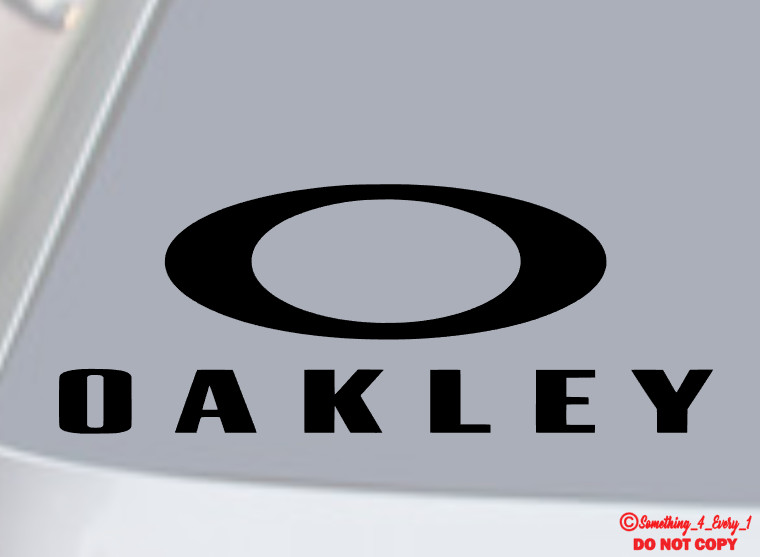 OAKLEY SUNGLASSES LOGO Vinyl Decal Sticker Car Truck Van Rear Window Wall Symbol