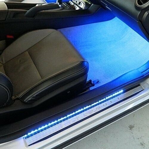 Camaro Door Sill Plates with Multi-Color LED Lighting Kit: 2010-2016