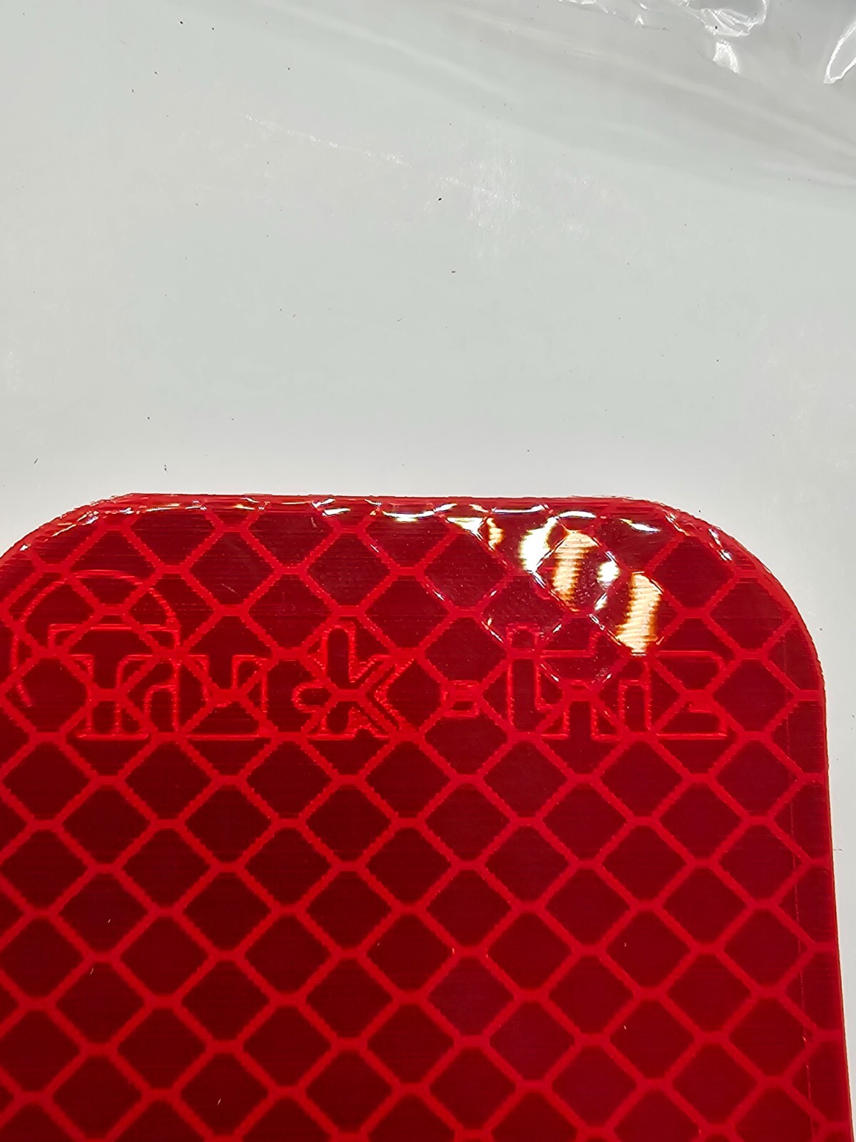 (QTY 10) Truck Lite 98176R3 Reflective Tapes Retro Red, 2′ X 3 1/2″ Rectangle