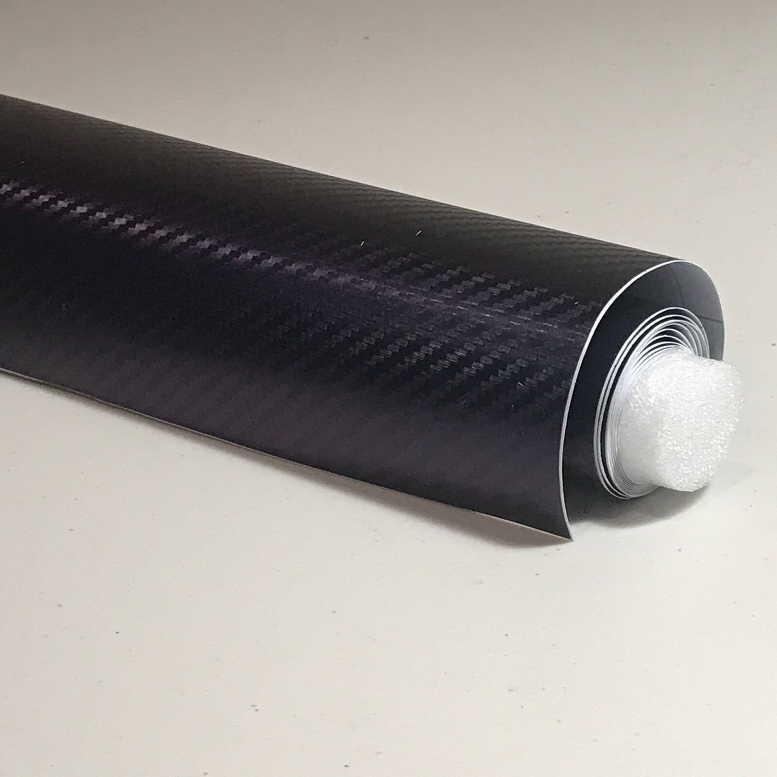 12″ x 60″ Carbon Fiber Blue Car Vinyl Wrap Auto Sticker Decal Film for Vehicle