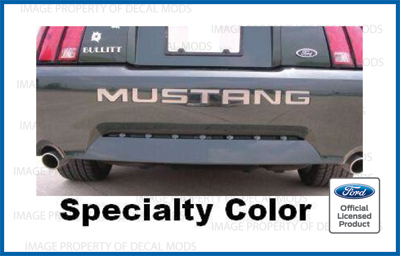 99-04 Mustang Bumper Letters Inserts – Carbon Fiber