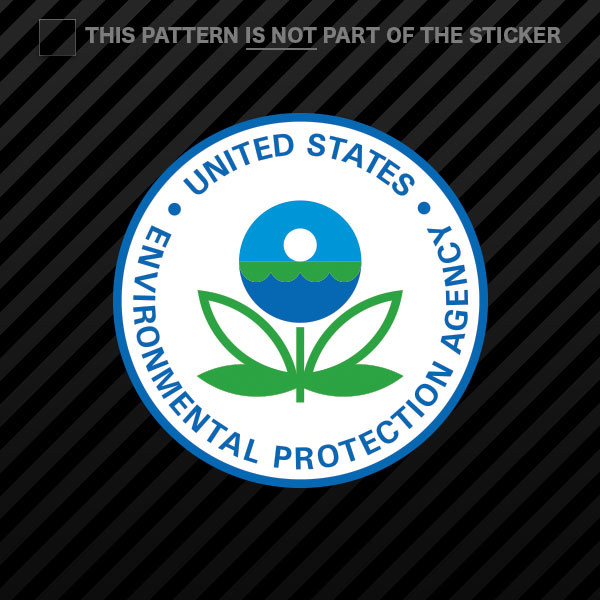 EPA Sticker Self Adhesive Vinyl Environmental Protection Agency