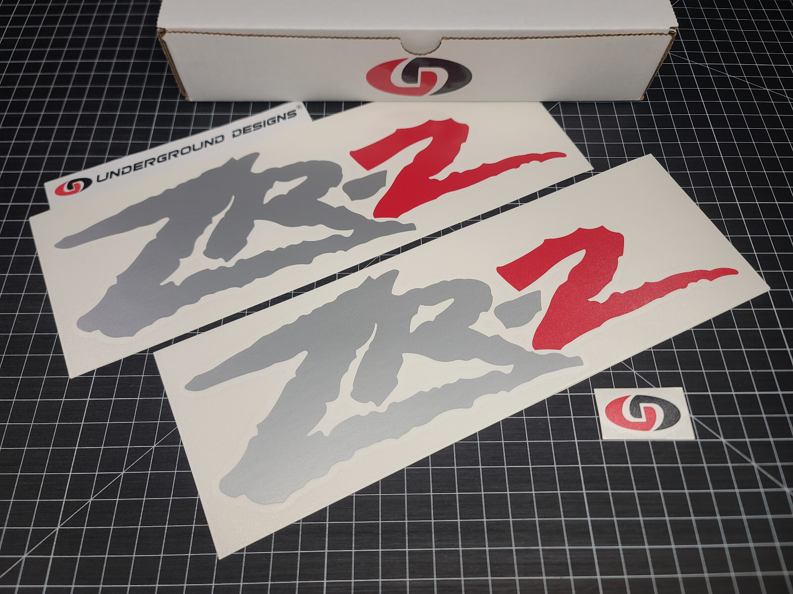ZR2 Decals (2pk) Truck Bedside Fender Stickers 1994-05 S10 Sonoma Blazer Tracker