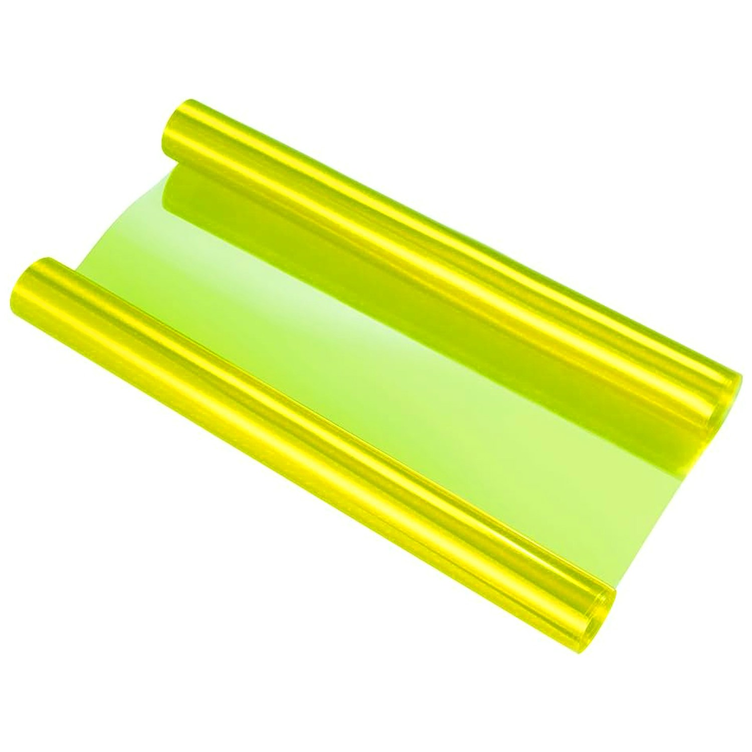 Fluorescent Yellow Tint Film Car Headlights Tail Lights Fog Lights Accessories