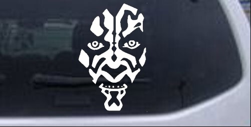Star Wars Darth Maul Car or Truck Window Laptop Decal Sticker