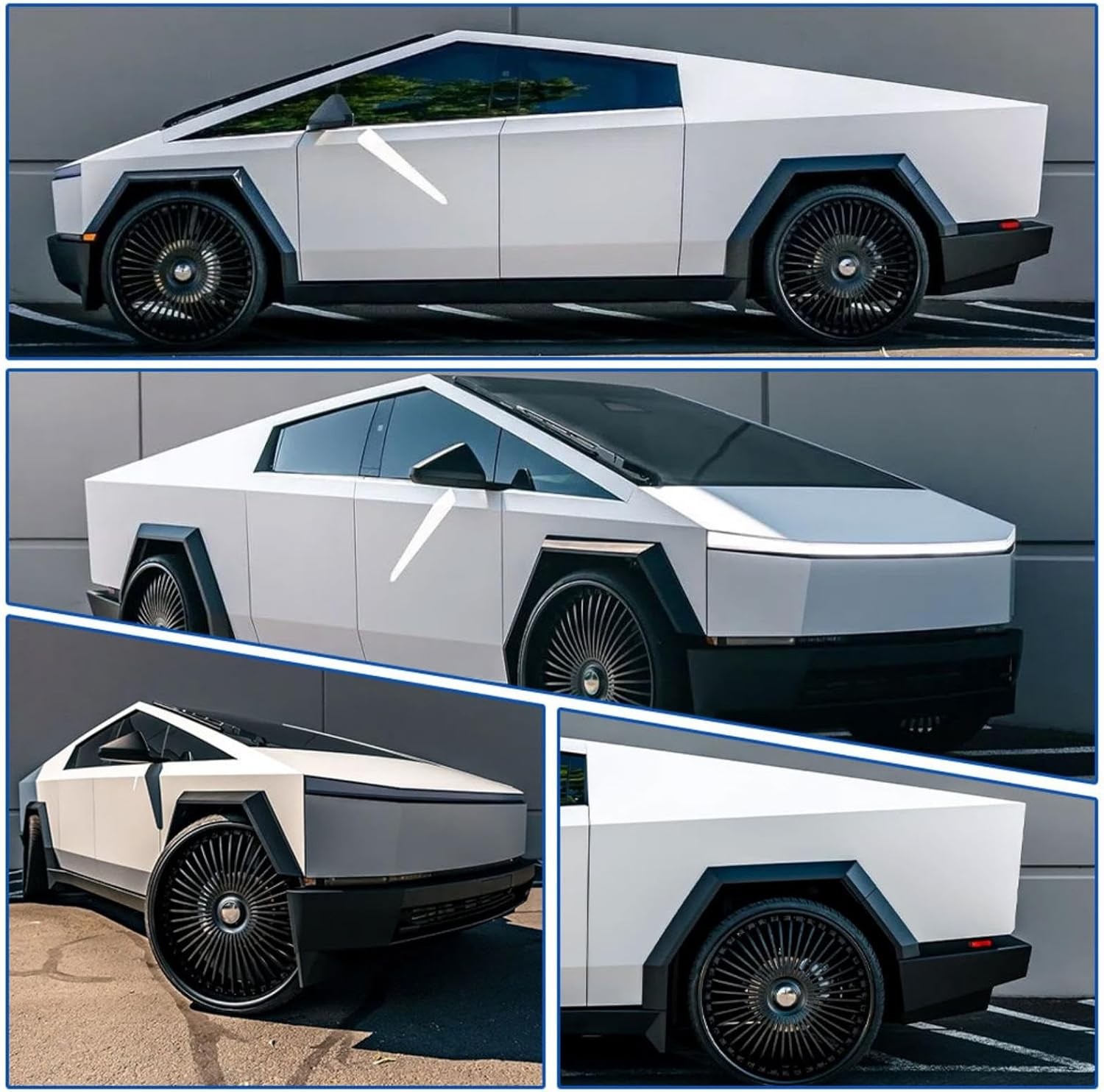 Tesla Cybertruck DIY PPF Paint Protection Film Wrap Color Change PreCut Kits