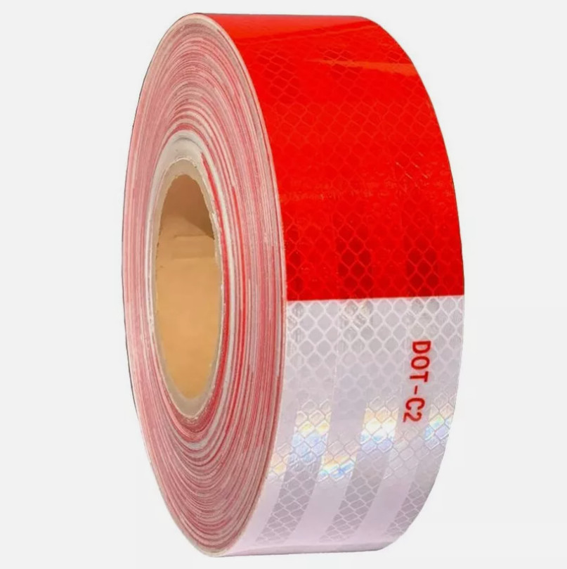 Car Bumper Reflective Stickers Warning Strip Tape Secure Reflector Red Stickers