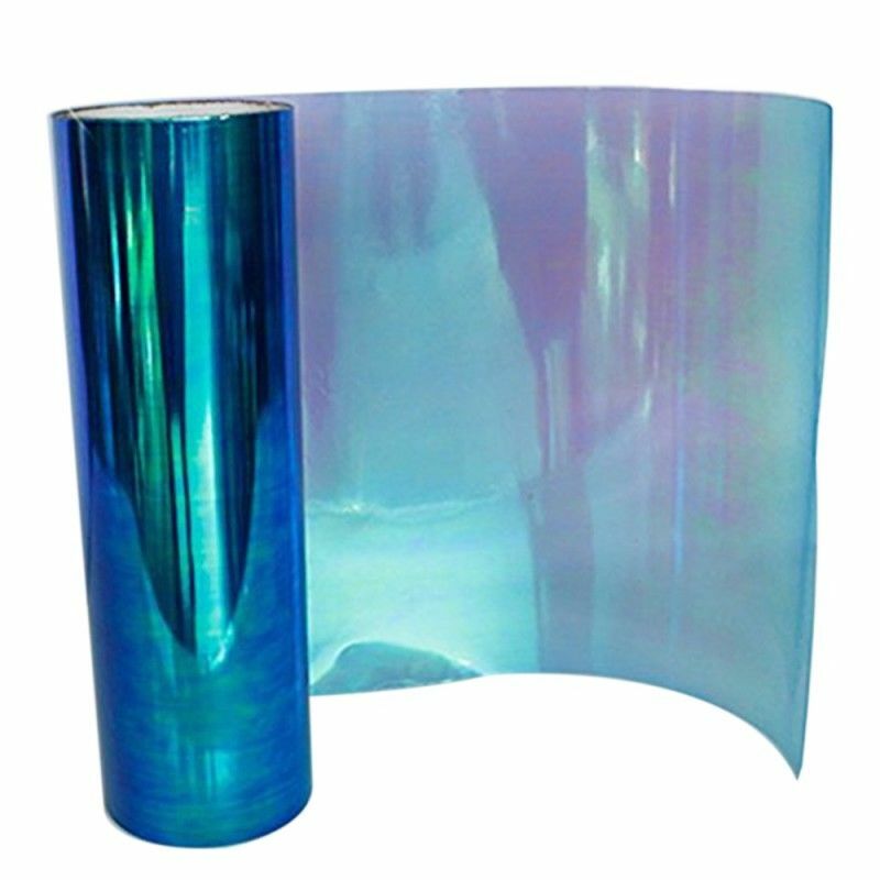 12*28inch Neo Chrome Color Headlight Taillight Fog Light Vinyl Tint Film