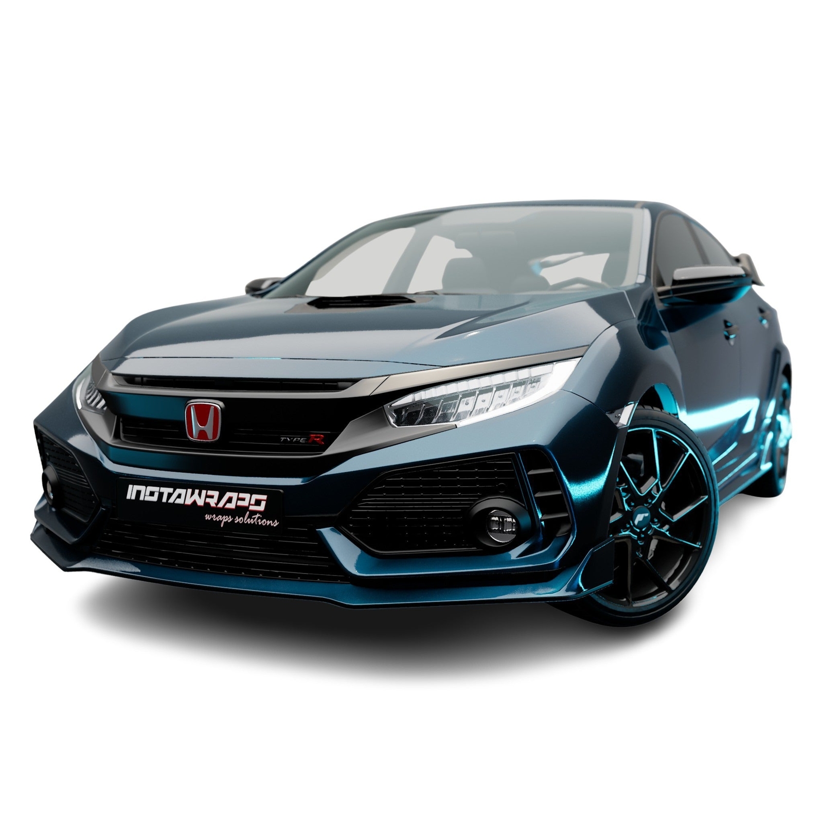 Avery Dennison SW900 Supreme Gloss Dark Blue Metallic Vinyl Car Wrap | 653-M