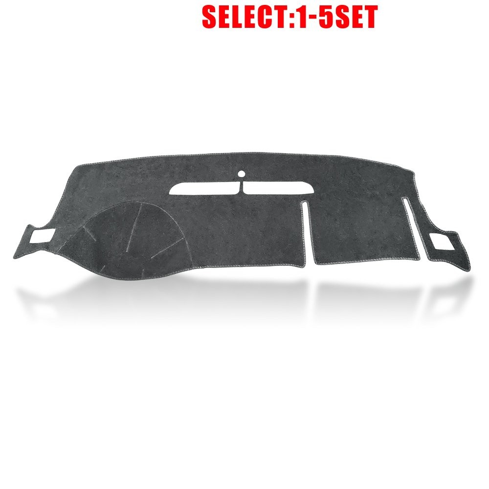Dashboard Pad Dash Cover Mat for 07-14 Chevy Silverado/Tahoe/Suburban Gray 1-5X