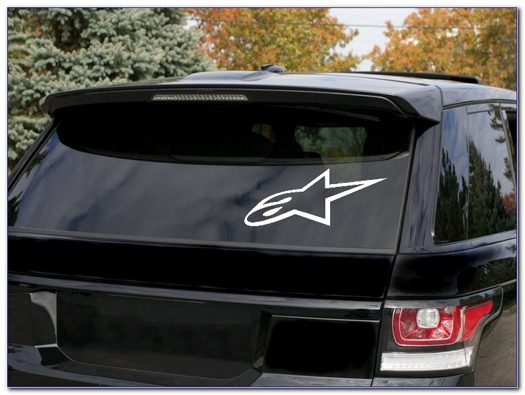Alpinestars Motocross Car Window Vinyl Decal Laptop Large Bumper Sticker 4″-11″