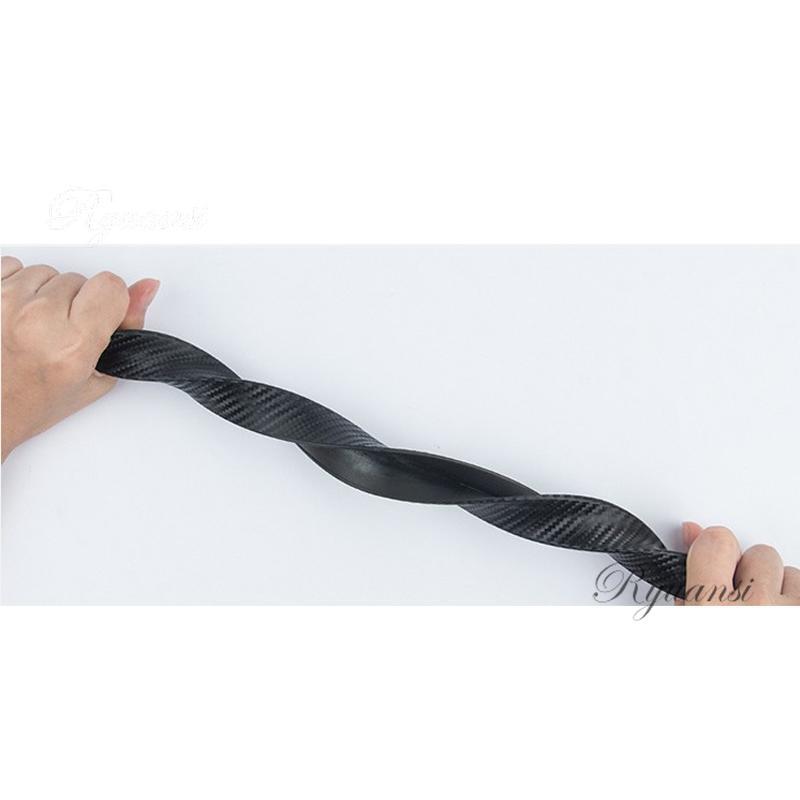 2x Car Fender Flares Wheel Eyebrow Arch Extension Protector Moulding Trim Strip