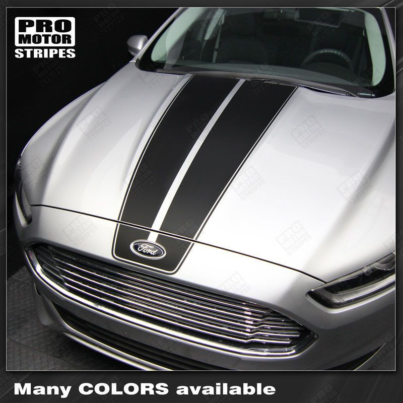 FORD FUSION Hood Accent Graphic Stripes Decals 2013 2014 2015 2016