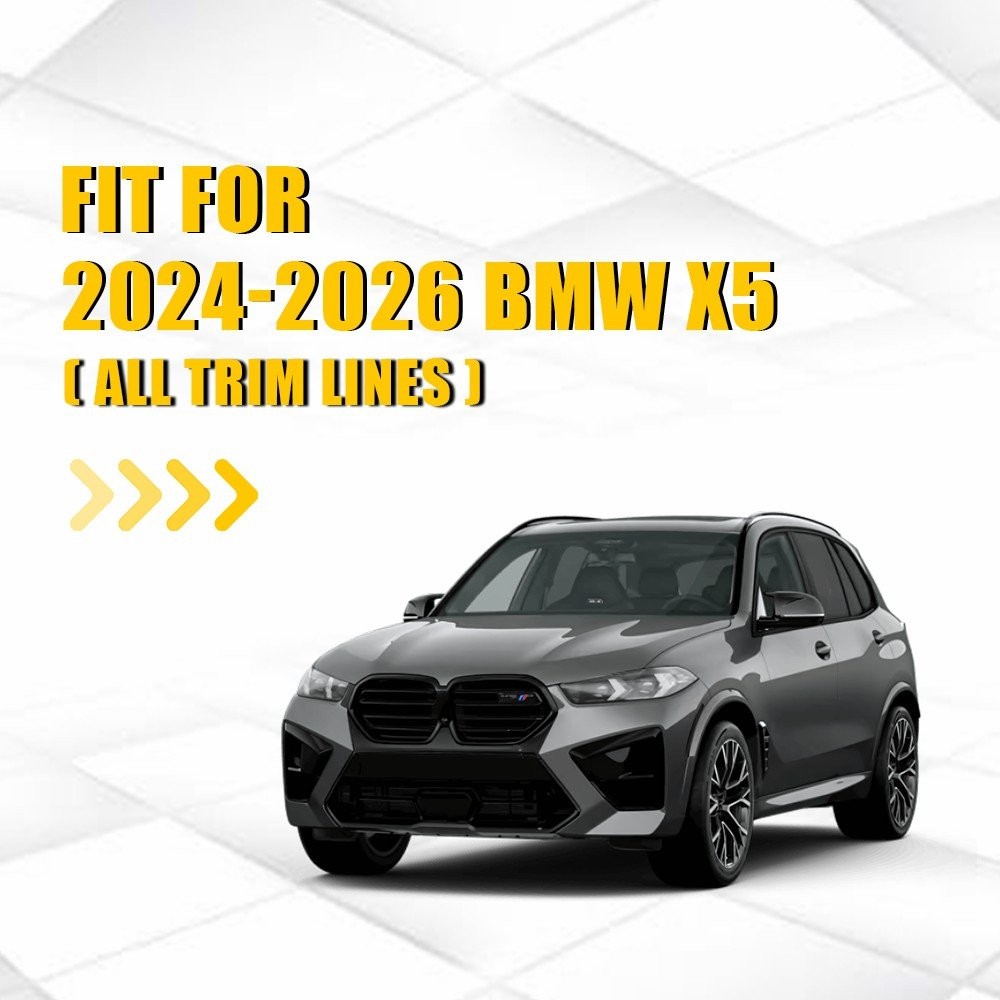 For 2024 2025 2026 BMW X5 4X Side Marker Light Vinyl PreCut Overlay Tint Sticker