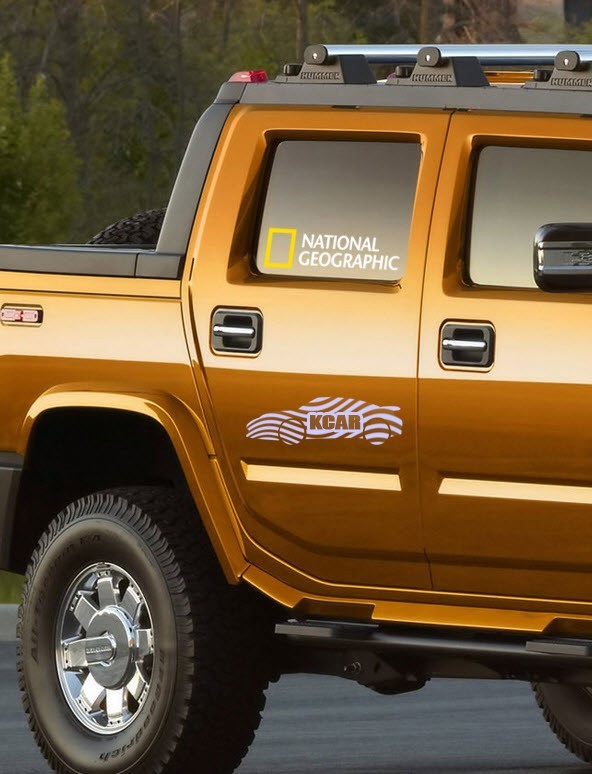 National Geographic Logo Sticker Car Graphic Vinyl Decal Size + Color Optional