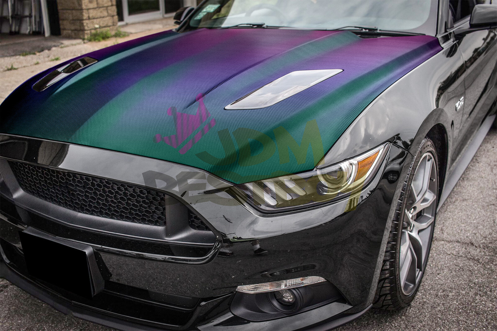 Chameleon 3D Carbon Fiber Matte Purple Teal Sticker Decal Vinyl Wrap Sheet Film