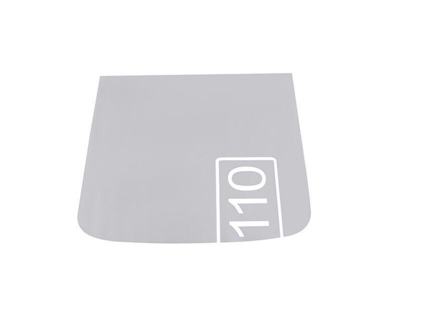 For Land Rover Defender 110 20-24 Silver Front Engine Hood Sticker Waterproof