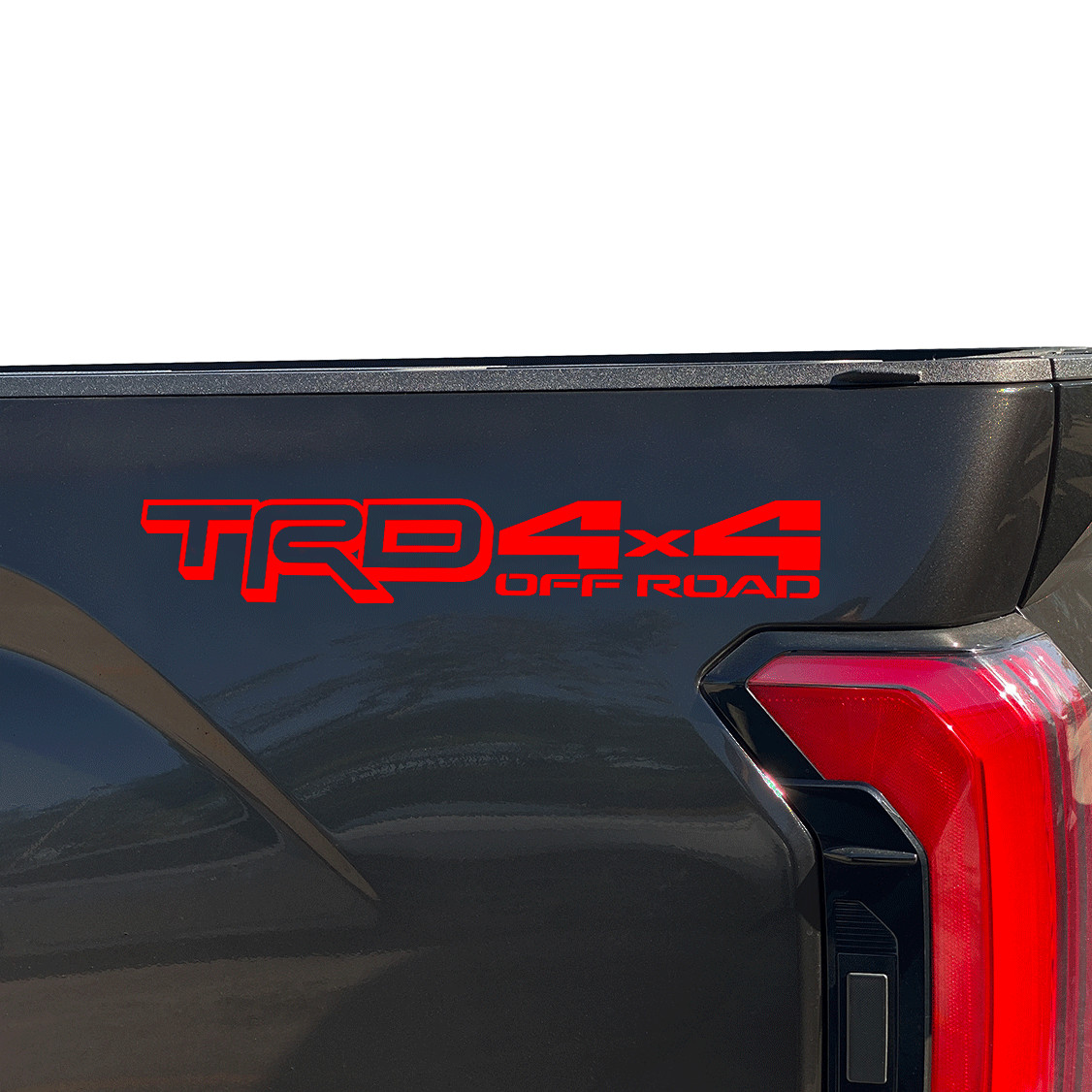 TRD Off Road Toyota Tundra 2024 2025 vinyl decals stickers bedside offroad 2P