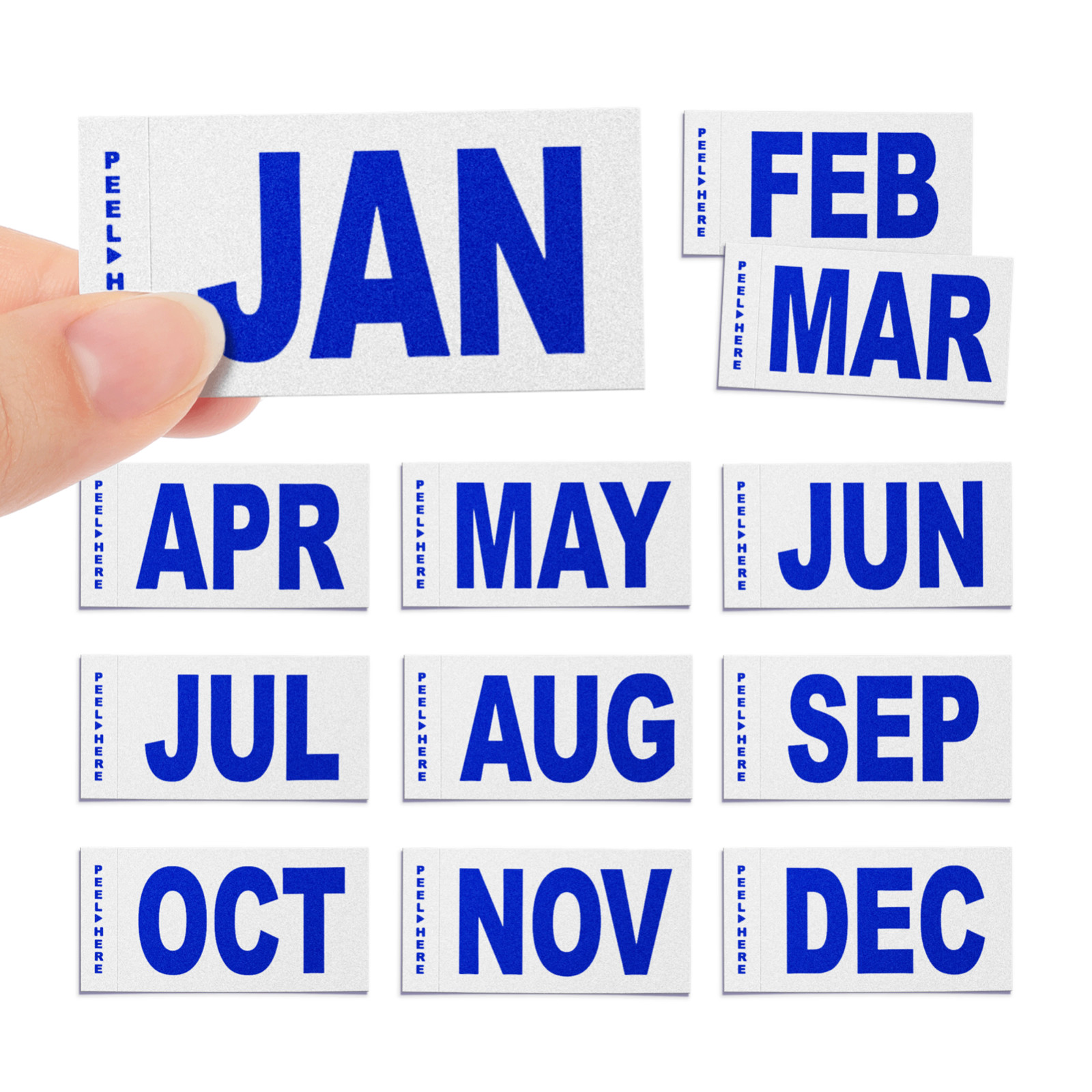California Month Sticker [2025 Edition] CA License Plate Tag – CHOOSE YOUR MONTH
