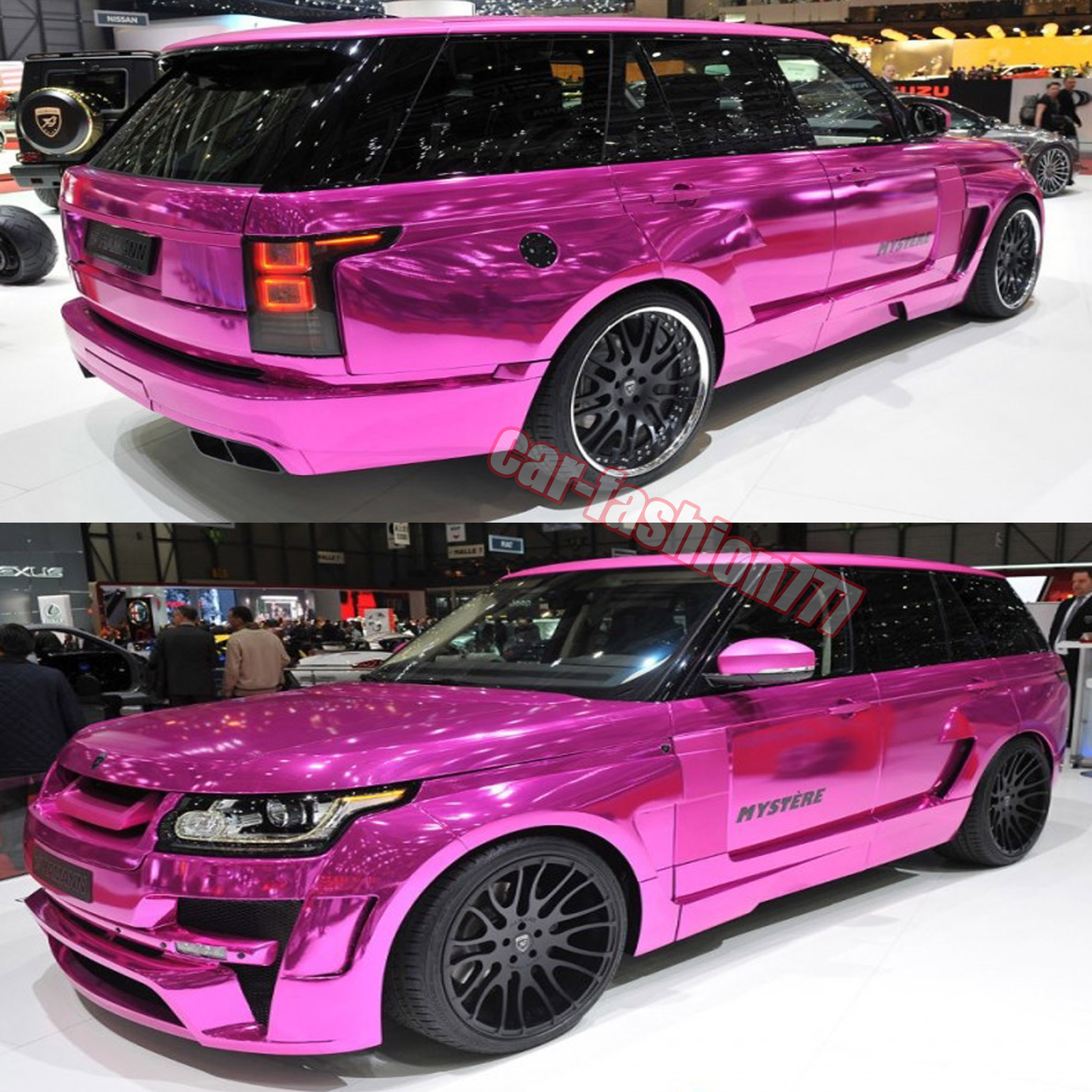 All Sizes – DIY Glossy Mirror Chrome Vinyl Sticker for Car Phone Laptop Wrap CF