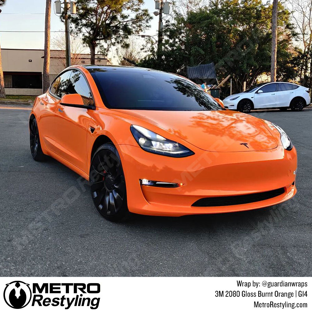 3M 2080 Gloss Burnt Orange Vinyl Vehicle Car Wrap Decal Film Sheet Roll | G14