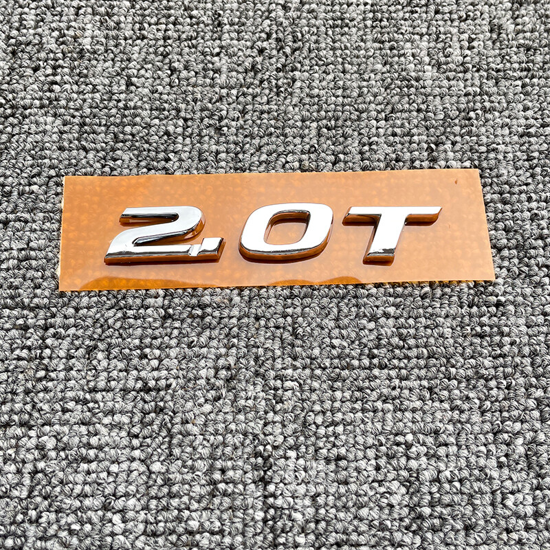GENUINE FOR HONDA 2018-2022 ACCORD 4DR REAR TRUNK LID ‘2.0T’ CHROME BADGE EMBLEM