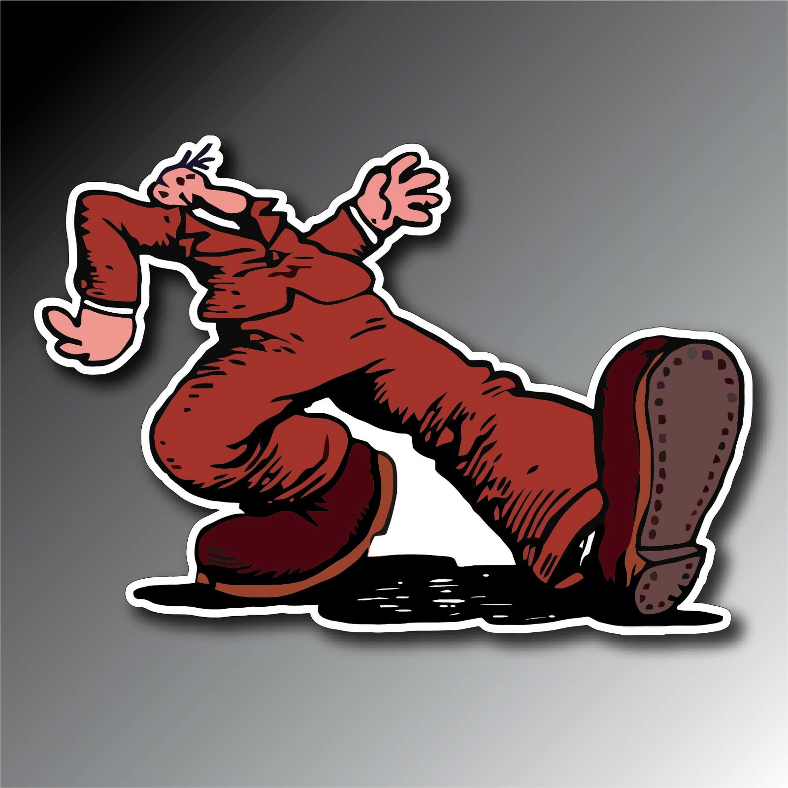 KEEP ON TRUCKIN’ CRUMB DECAL STICKER 3M USA MADE TRUCK VEHICLE WINDOW WALL CAR