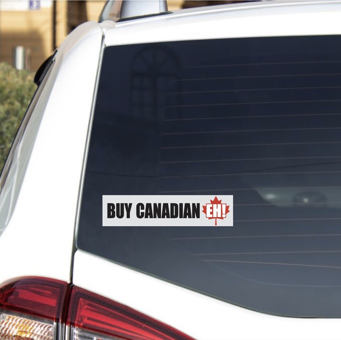 Buy Canadian Eh : Gloss Vinyl Decal Bumper Sticker High Quality