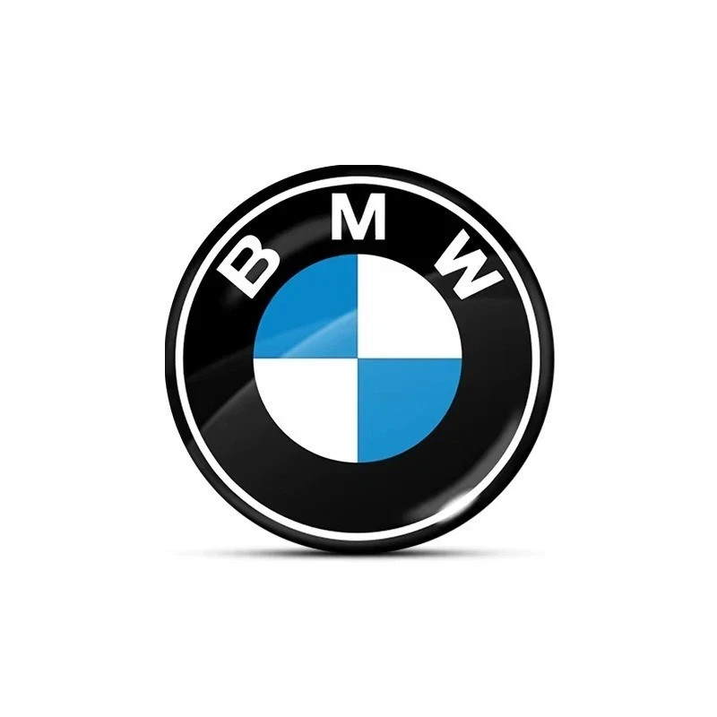 2Pcs x 11 MM Sticker Emblem Replacement Fit for BMW Key Fob Remote Badge