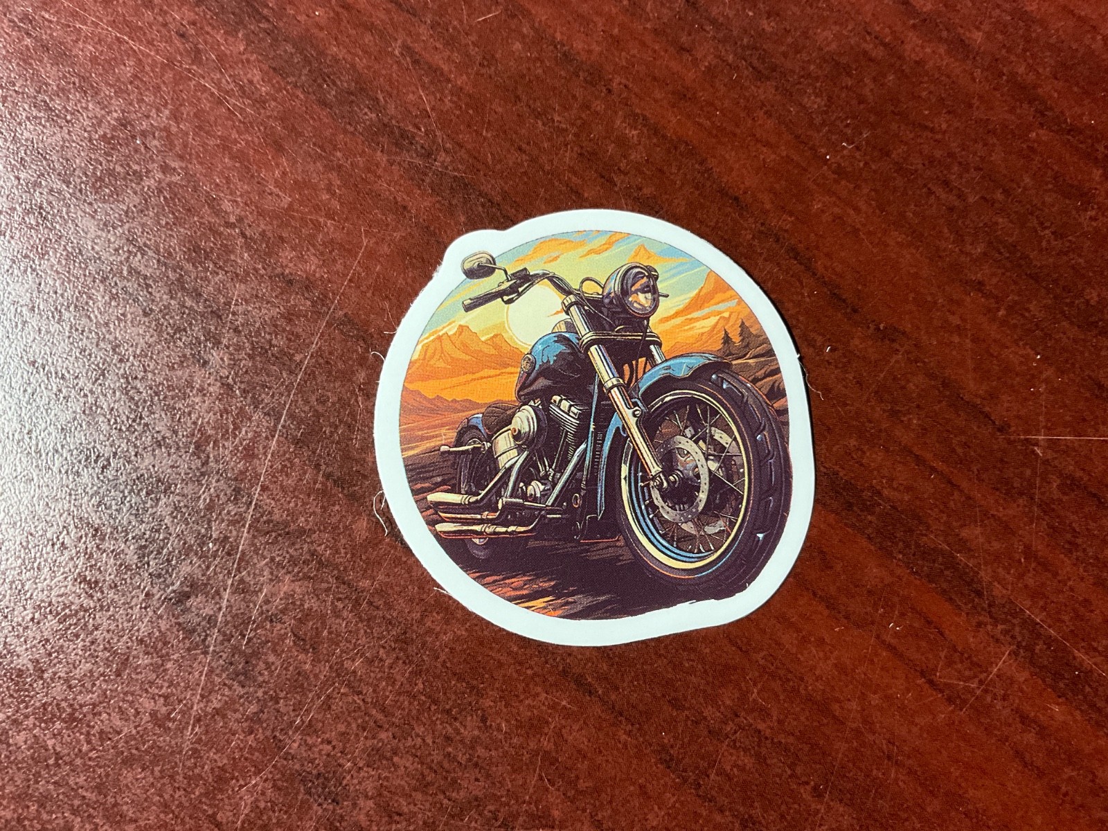 Motorcycle Sticker for Helmets or toolbox #9,781