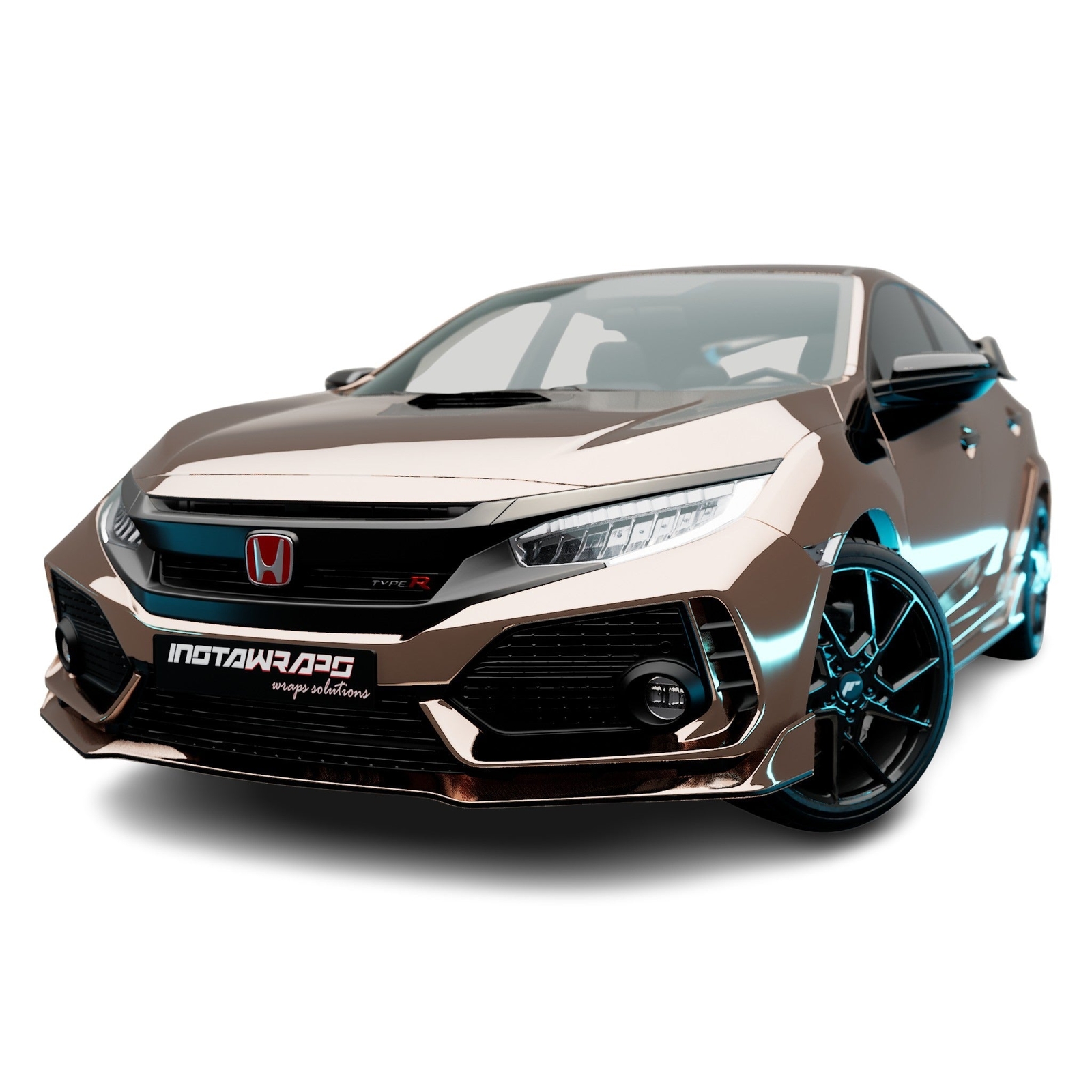 Avery Dennison SF100 Conform Chrome Rose Gold Flexible Vinyl Car Wrap | 211-S