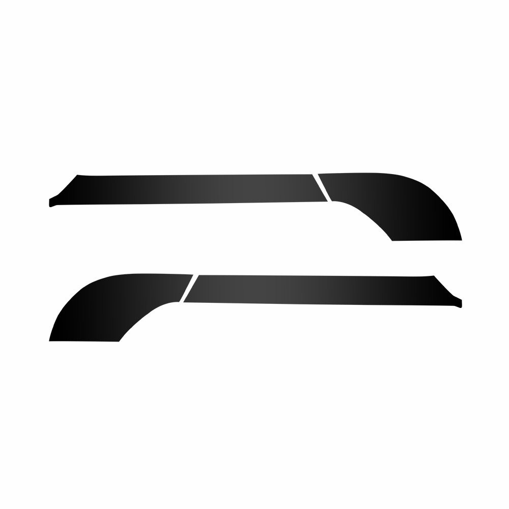 For 2025-2026 Toyota Camry Rear Tail Light Inner Overlay Tint Decals Vinyl Black