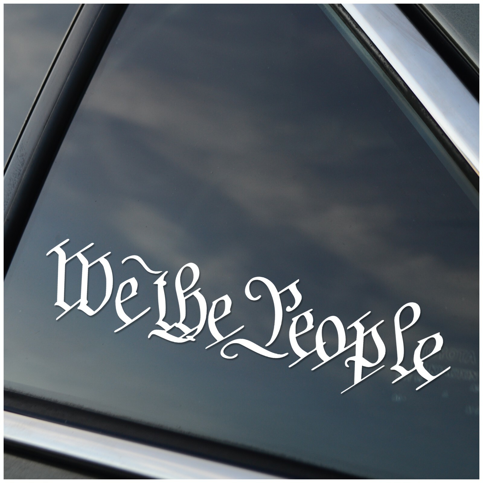 We The People Constitution Preamble Car Decal Sticker