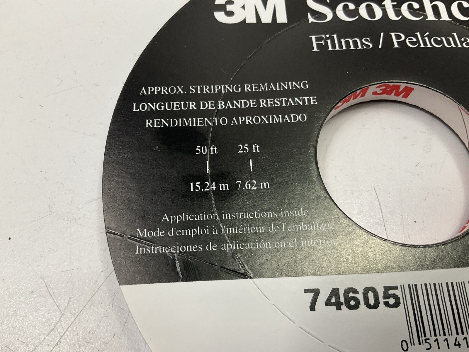 3M 74605 Pinstripe Striping Auto Stripe Tape, 5/16″ X 150 Feet, Dark Blue