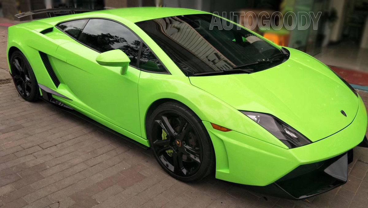 24″ x 60″ Super Gloss Green Vinyl Film Wrap Sticker Air Bubble Free 2ft x 5ft
