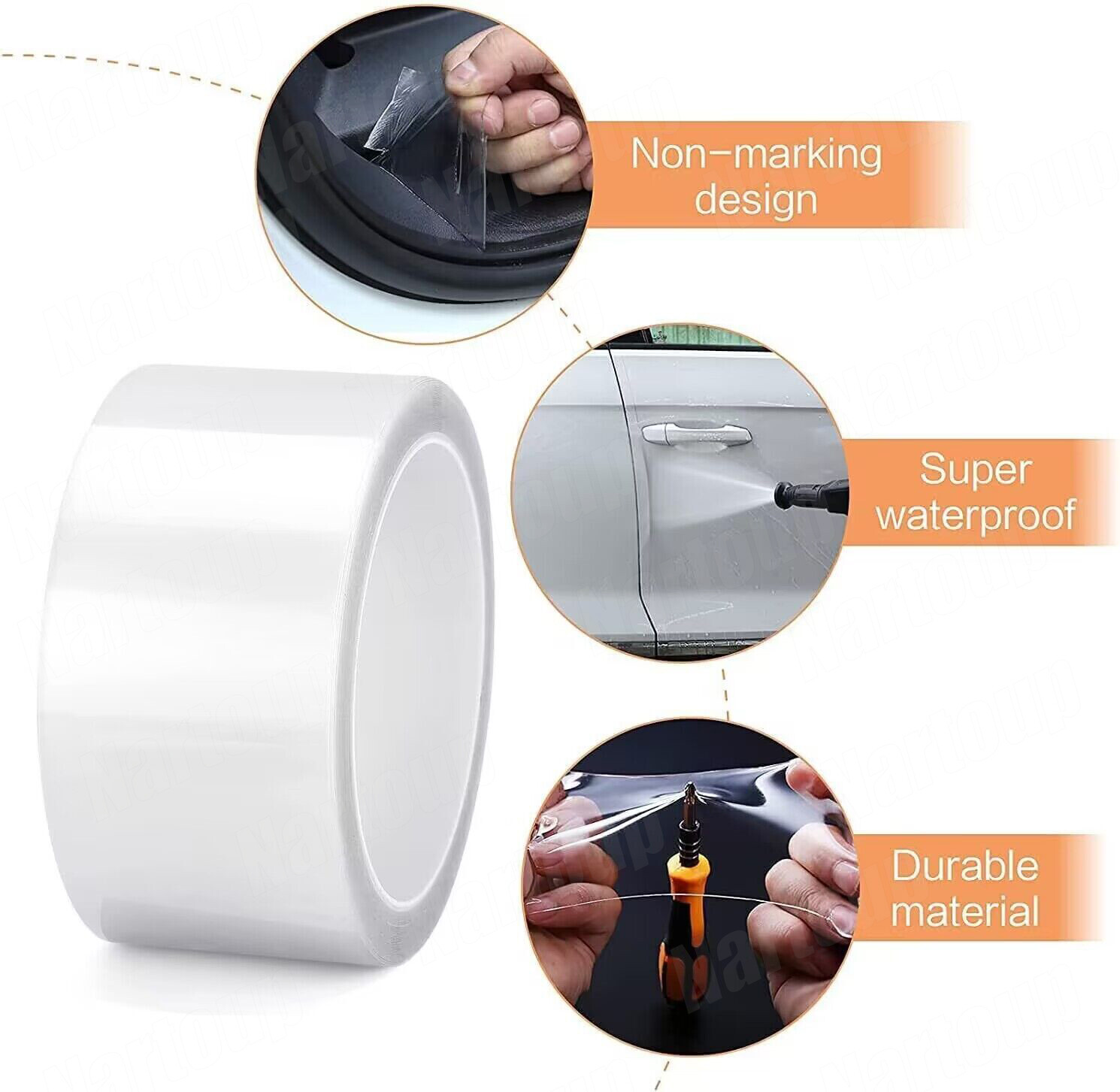 For Toyota CAR Door Plate Sill Scuff Covers Anti Scratch Decal Sticker Protector