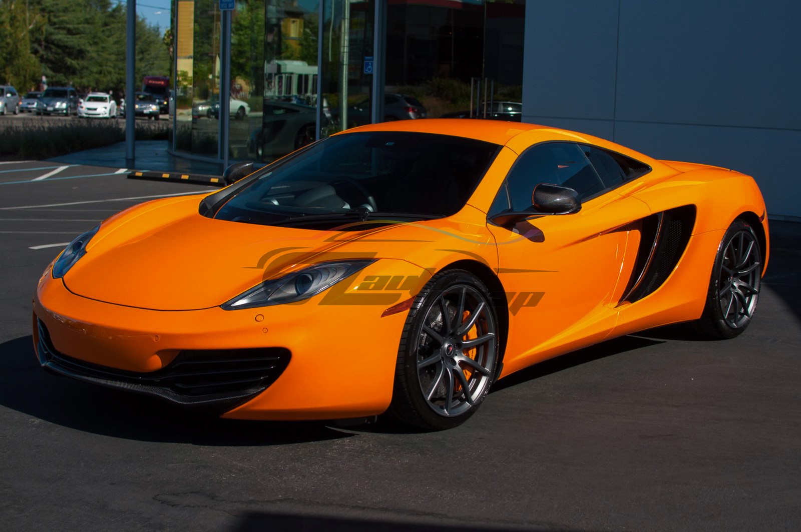 Gloss Metallic Racing Orange PPF TPU Paint Protection Film Dry Wet Vinyl Wrap