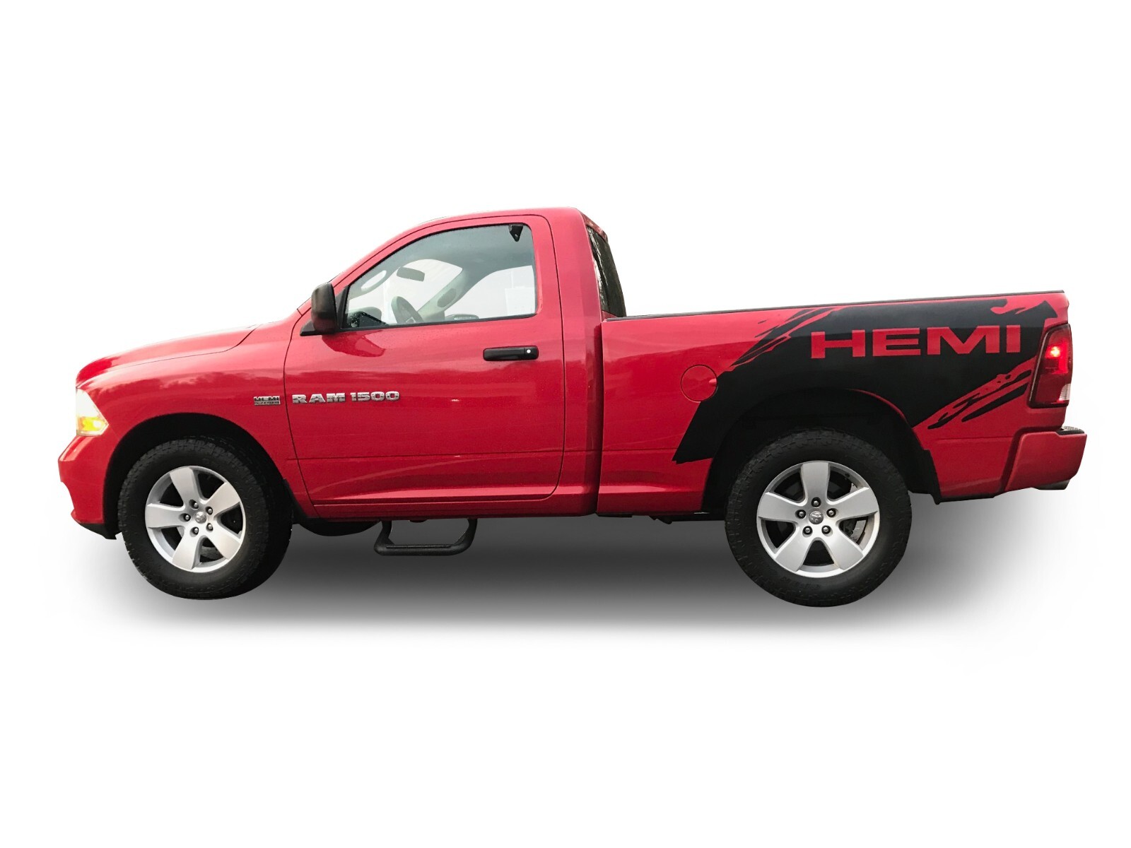2009-2018 For Dodge Ram 1500 Decals Side Splatter Stripes Graphics Vinyl Sticker