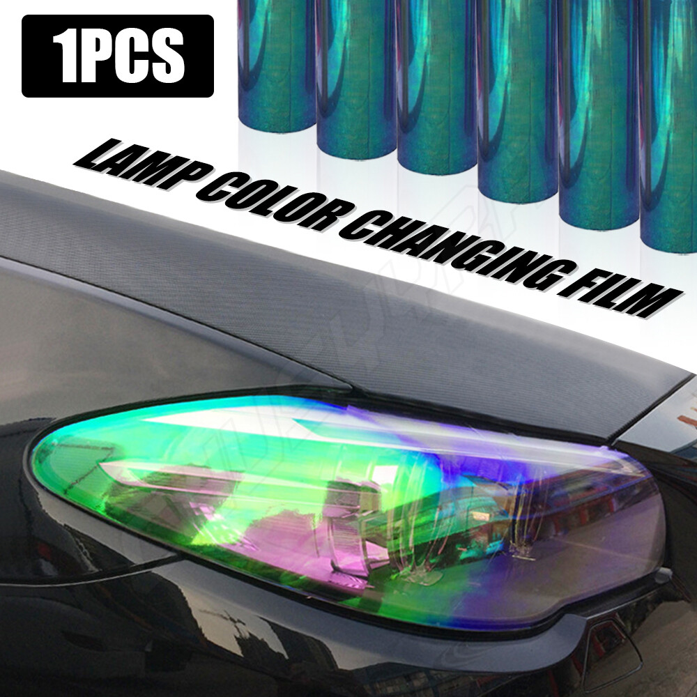 Fit Headlight Taillamp Transparent Lens Vinyl Protection Film 30CM*70CM