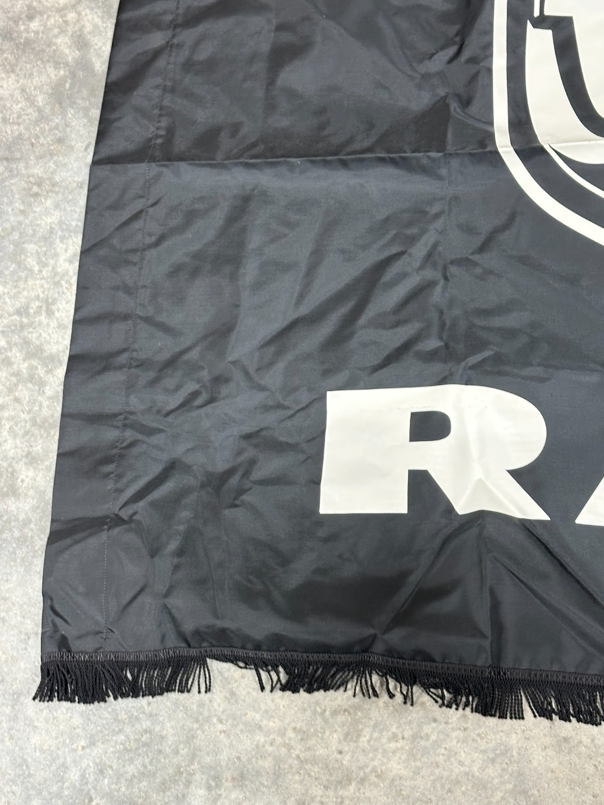 Large 4′ x 5′ Dodge Ram Black & white Logo Vinyl Banner double sided rodeo