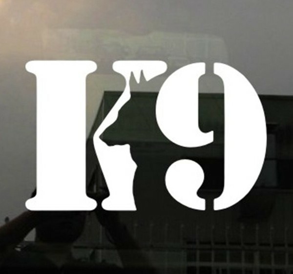 K9 Car Window Vinyl Decal Graphic Pets Be Ware of Dog