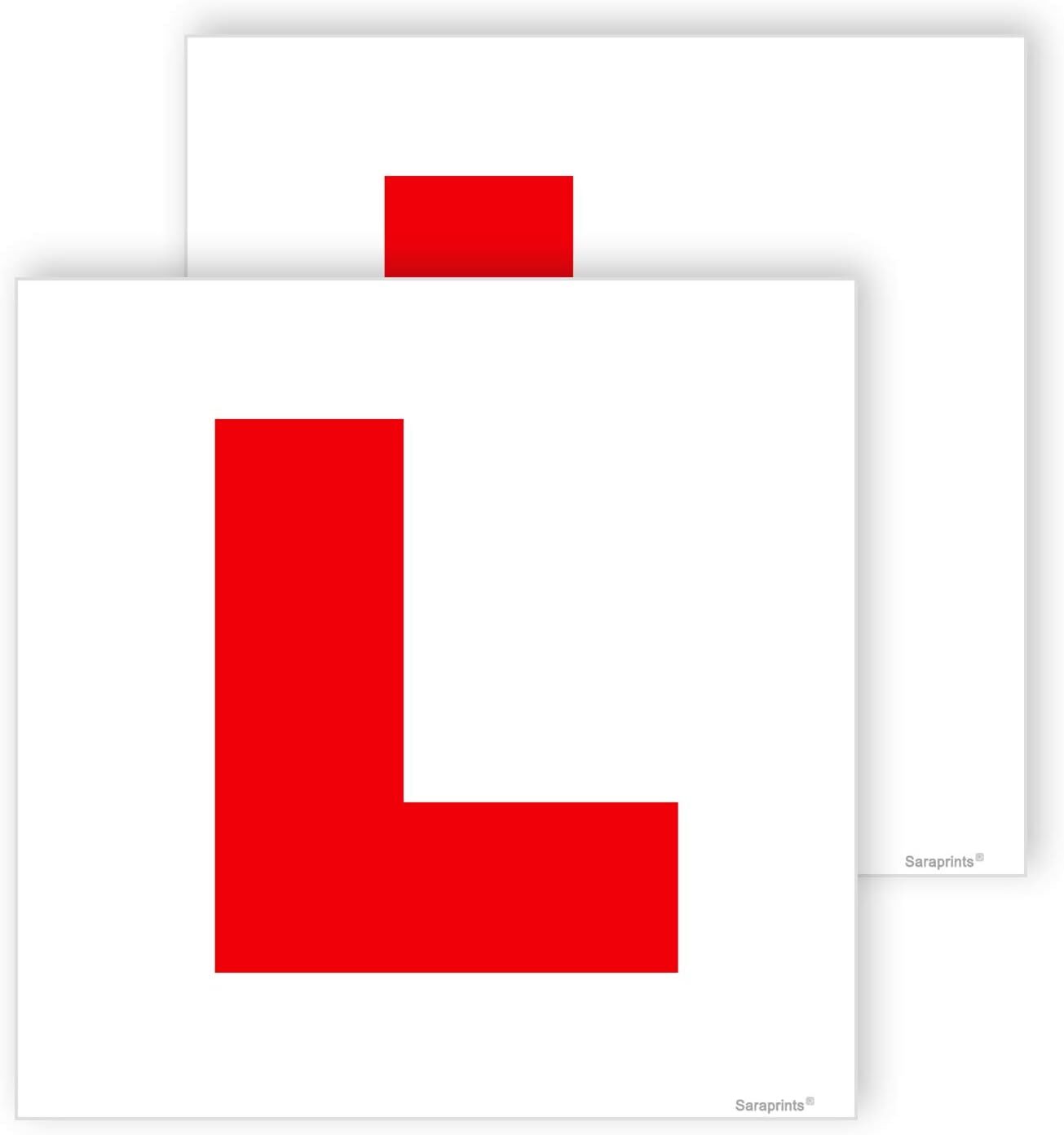 LEARNER STICKER L Plate Stickers Legal Learner Driver Sticker Self Adhesive